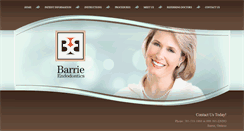 Desktop Screenshot of barrieendo.com